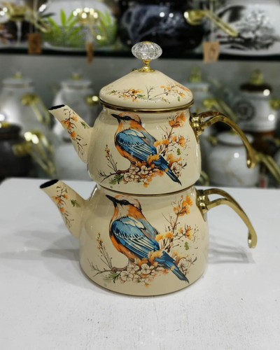 کتری و قوری لعابی پاچی ترکیه