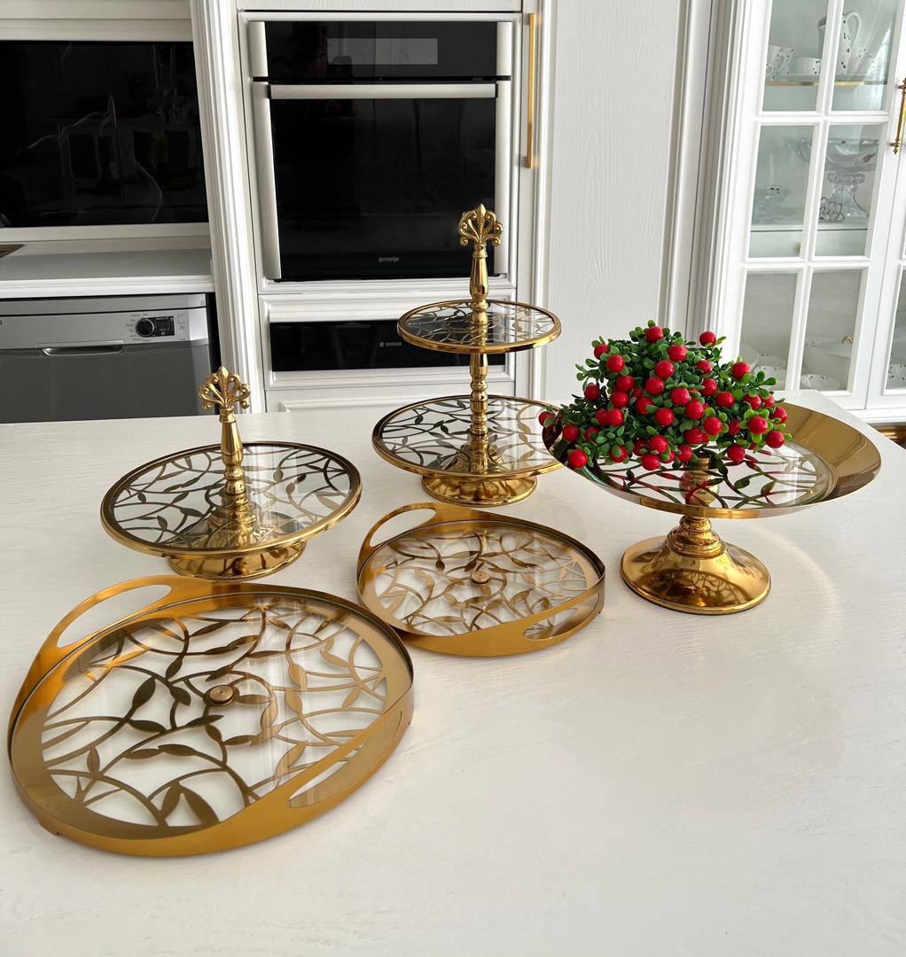 سرویس پذیرایی 5 پارچه طرح شهزاد