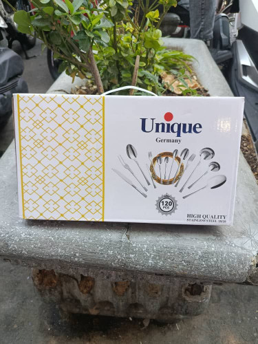سرویس قاشق و چنگال 120 پارچه یونیک