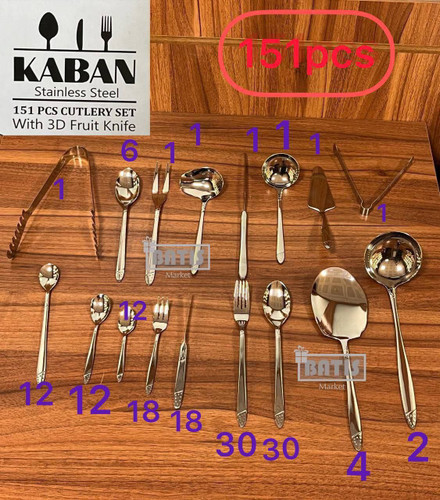 سرویس قاشق و چنگال کابان