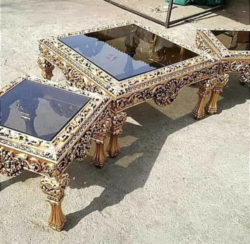 جلو مبلی و عسلی زرین مدل شکیبا