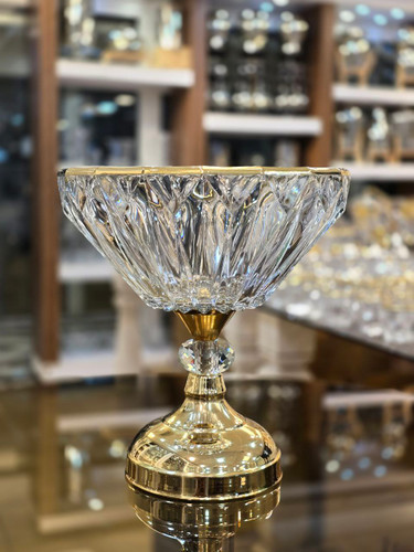 سرویس کریستال مودنا لب طلا