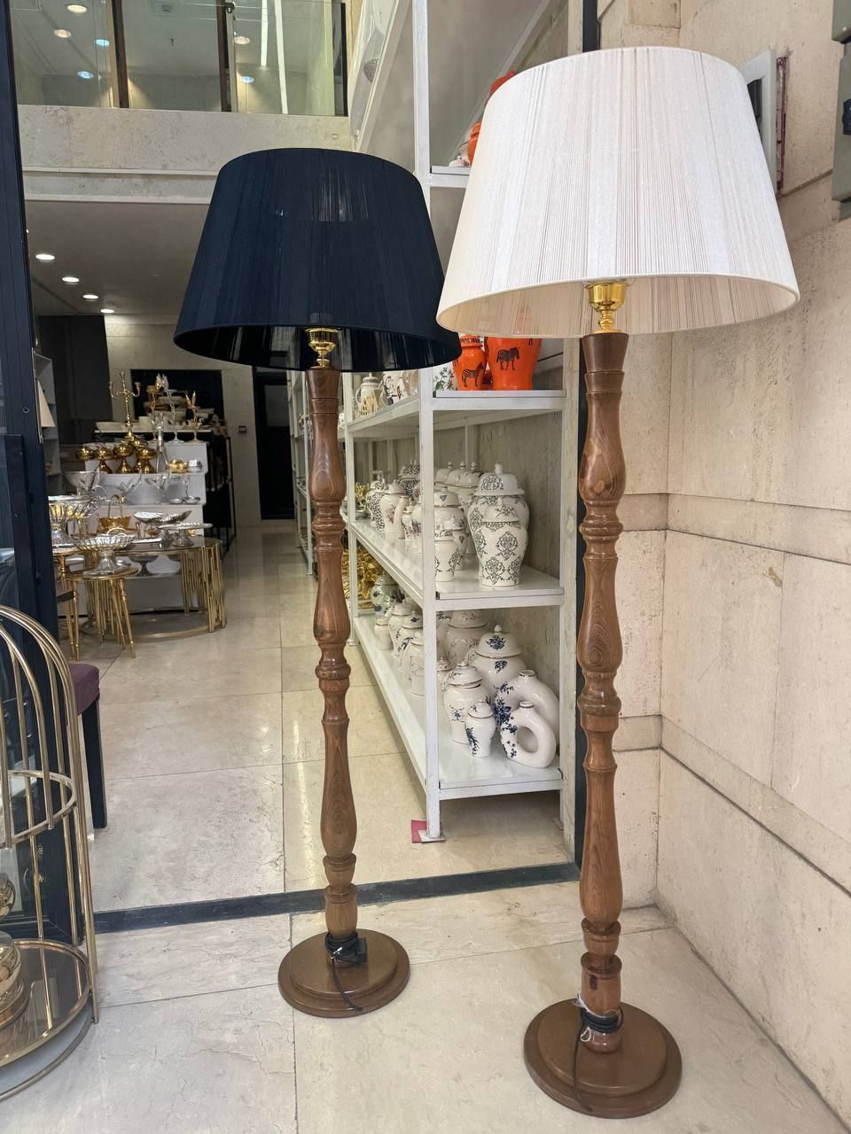 آباژور ایستاده چوب روس دزیره