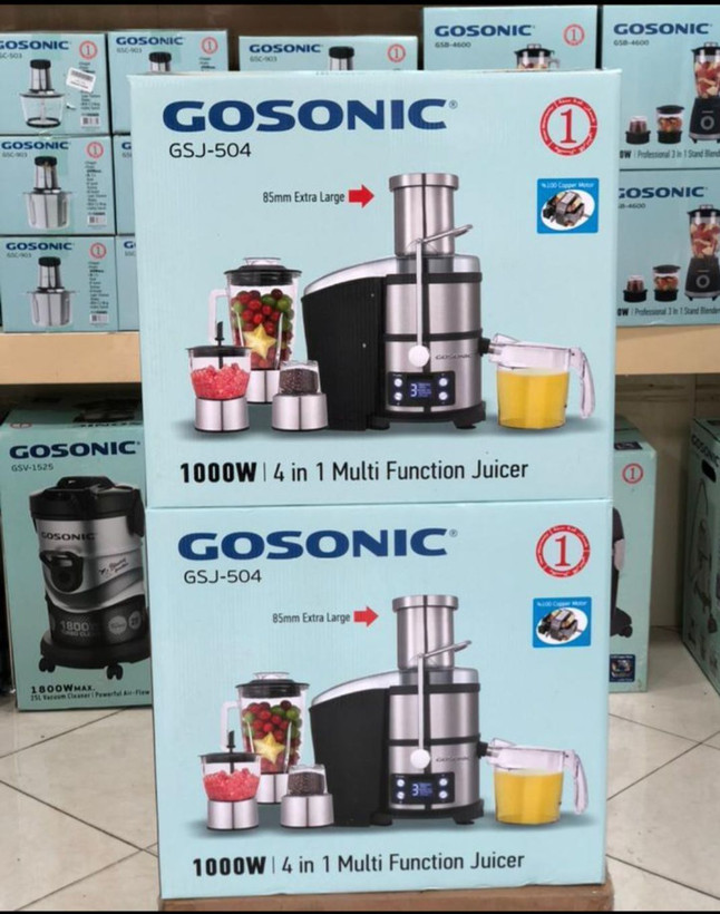 آبمیوه گیر ۴ کاره گاسونیک GSJ504