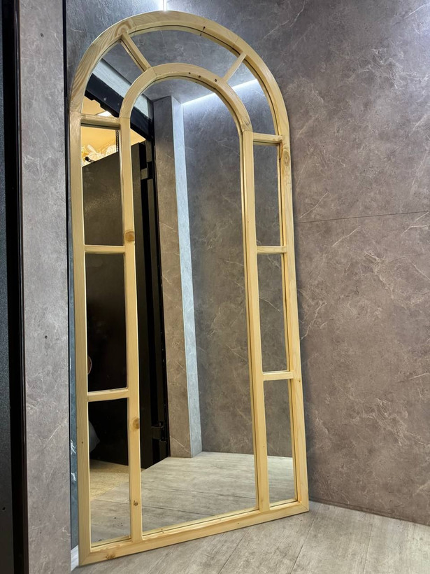 آینه پنجره ای چوب روس