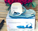 🐘☕ ست ماگ و سینی سرامیکی طرح فیل