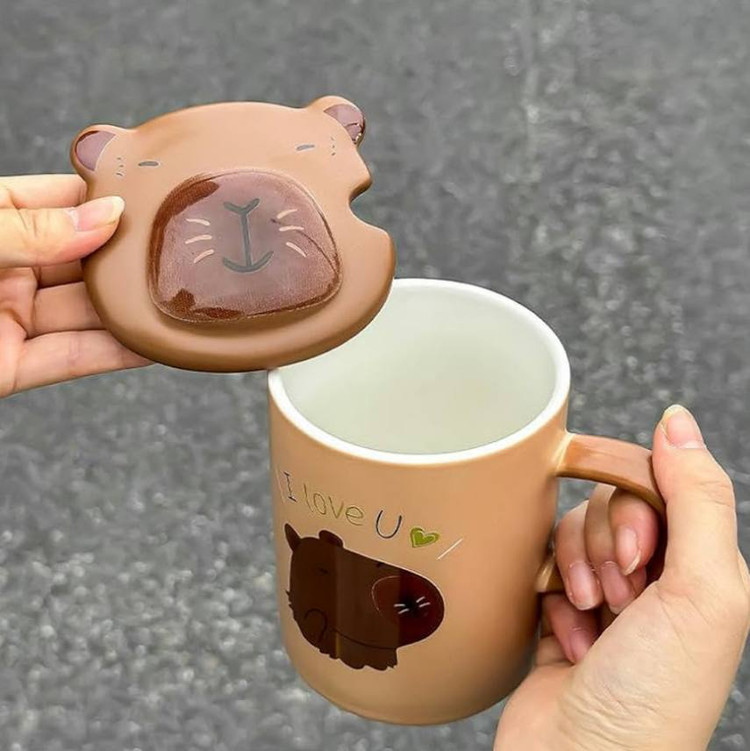 🐹☕ ماگ سرامیکی کاپیبارا
