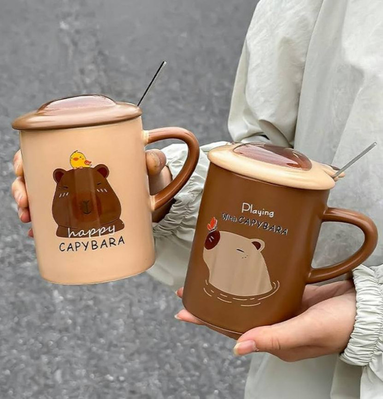 🐹☕ ماگ سرامیکی کاپیبارا